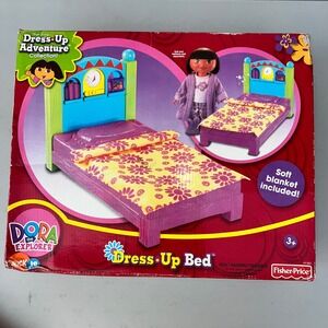 Fisher-Price Dora the Explorer Dress-Up Bed Adventure Collection H1582 Purple